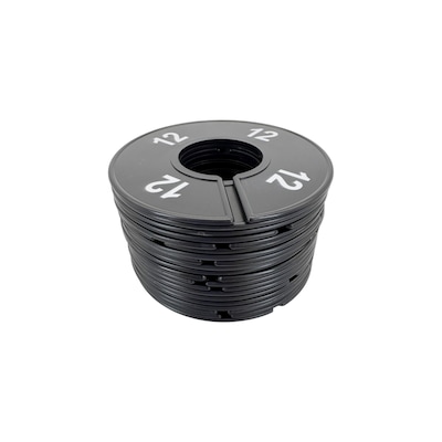 Nahanco Size 12 Plastic Dividers, Black (CBW12)