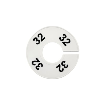 Nahanco Size 32 Plastic Dividers, White (CWB32)
