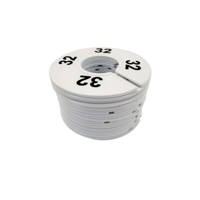Nahanco Size 32 Plastic Dividers, White (CWB32)