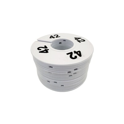 Nahanco Size 42 Plastic Dividers, White (CWB42)