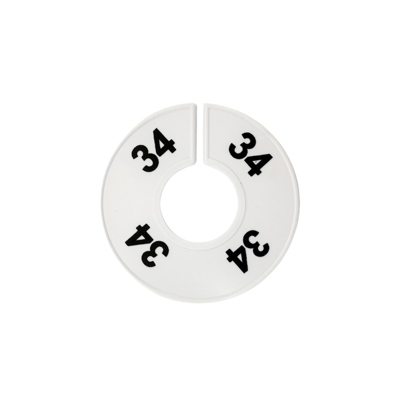 Nahanco Size 34 Plastic Dividers, White (CWB34)