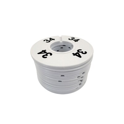 Nahanco Size 34 Plastic Dividers, White (CWB34)