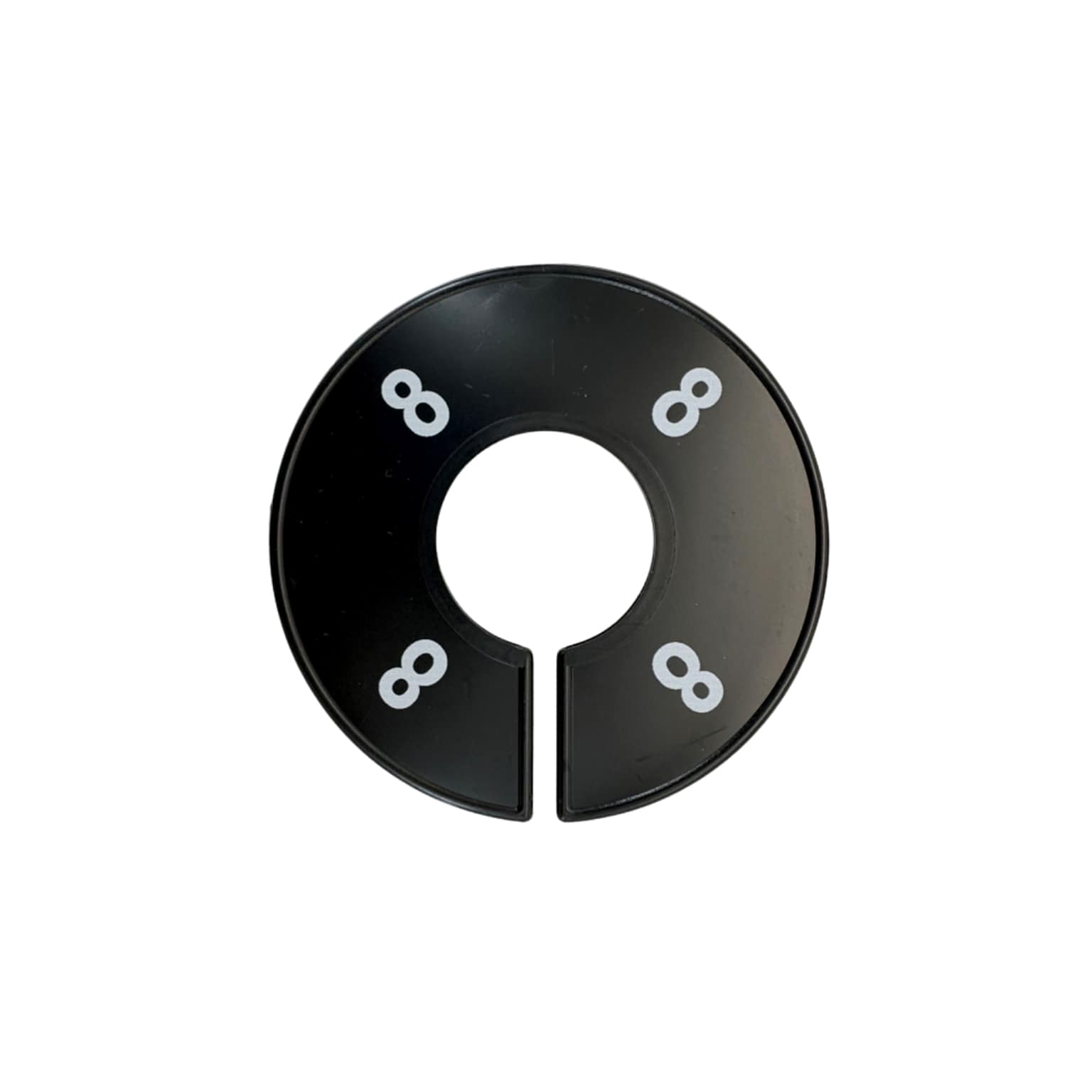 Nahanco Size 8 Plastic Dividers, Black (CBW8)