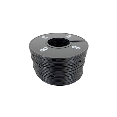 Nahanco Size 8 Plastic Dividers, Black (CBW8)