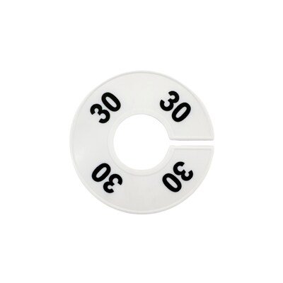 Nahanco Size 30 Plastic Dividers, White (CWB30)