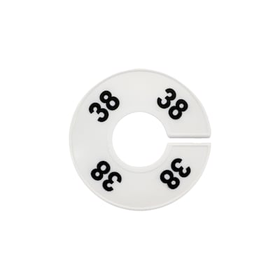 Nahanco Size 38 Plastic Dividers, White (CWB38)