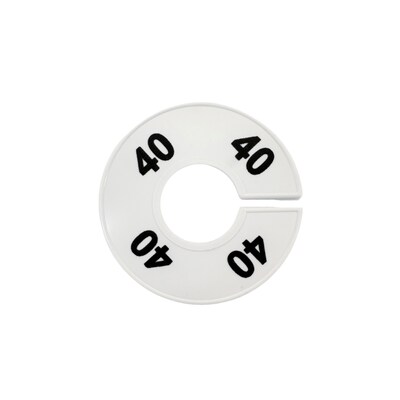 Nahanco Size 40 Plastic Dividers, White (CWB40)