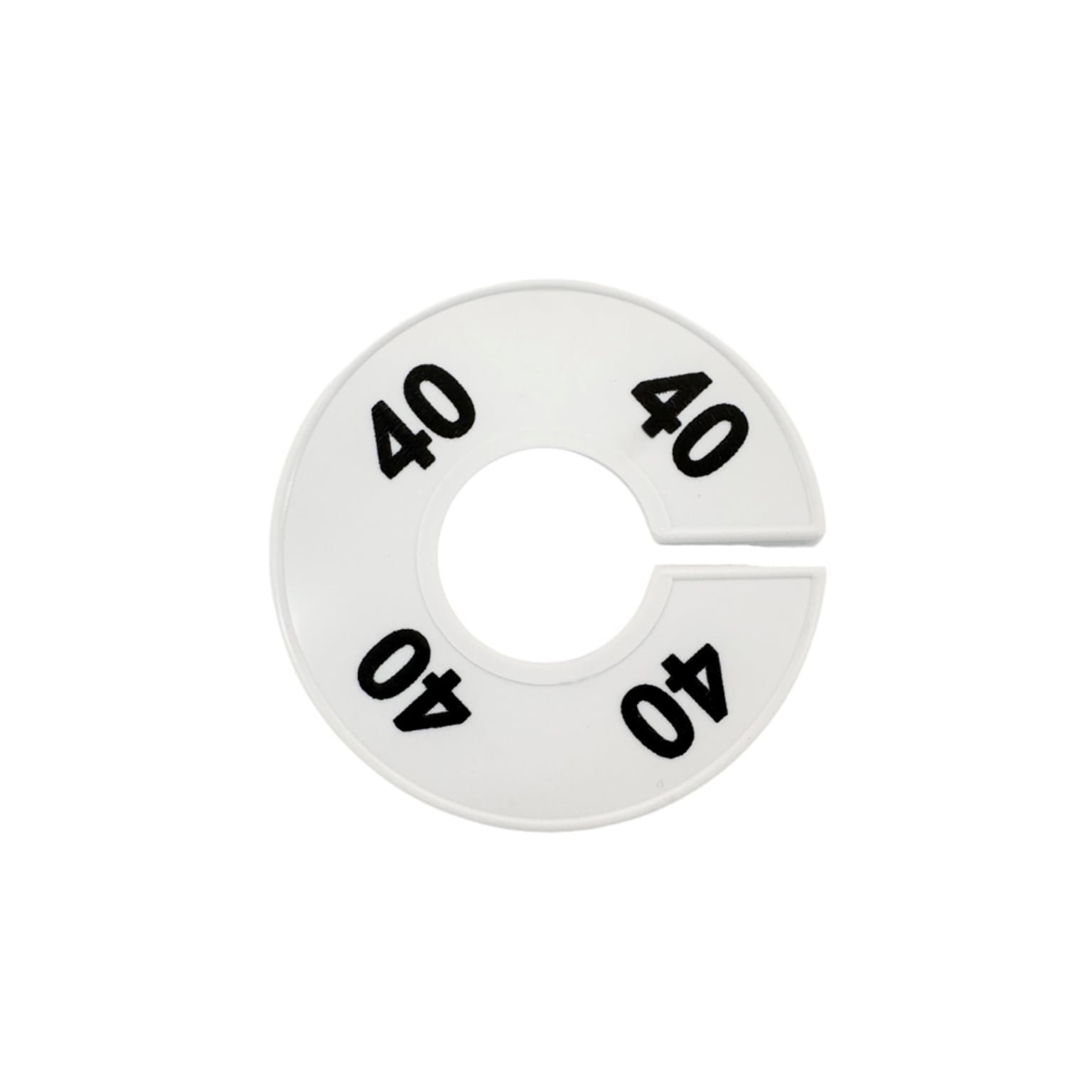 Nahanco Size 40 Plastic Dividers, White (CWB40)