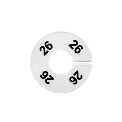 Nahanco Size 26 Plastic Dividers, White (CWB26)