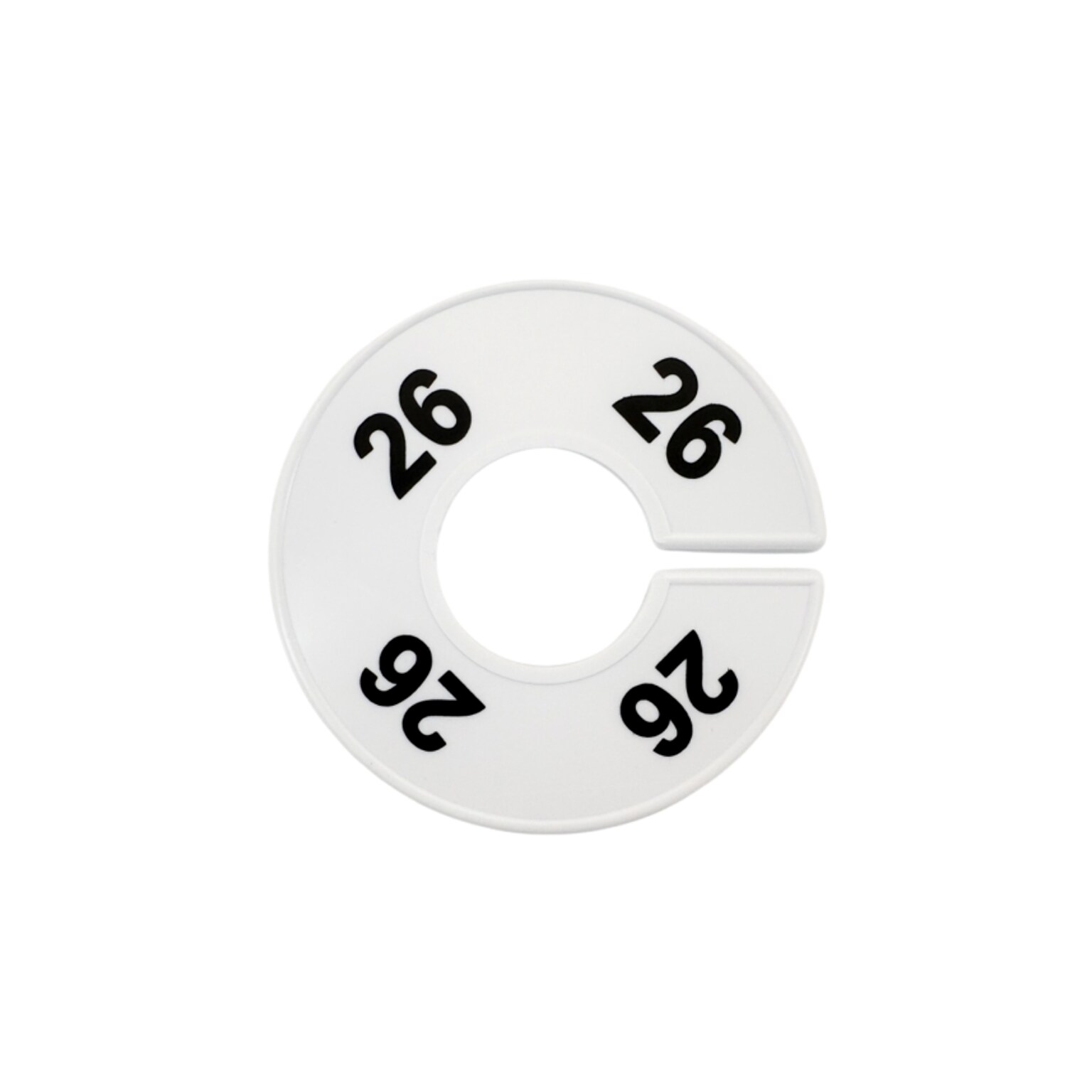 Nahanco Size 26 Plastic Dividers, White (CWB26)