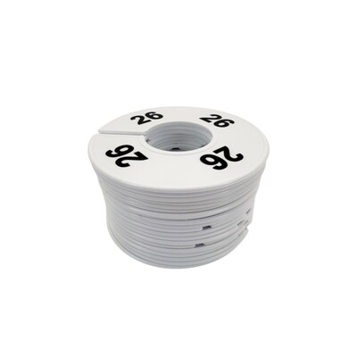 Nahanco Size 26 Plastic Dividers, White (CWB26)