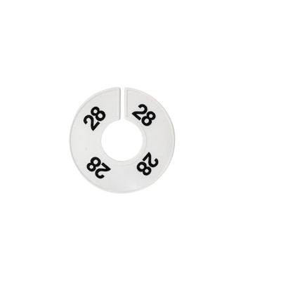 Nahanco Size 28 Plastic Dividers, White (CWB28)