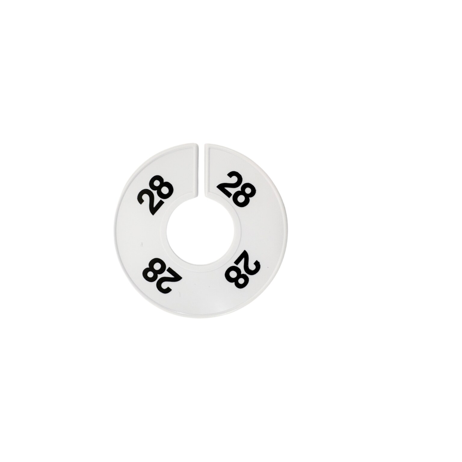 Nahanco Size 28 Plastic Dividers, White (CWB28)