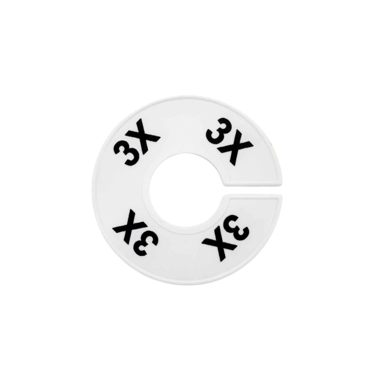 Nahanco Size 3X Plastic Dividers, White (CWB3X)