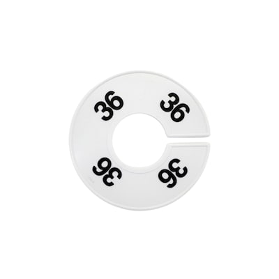 Nahanco Size 36 Plastic Dividers, White (CWB36)