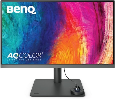 BenQ PD2706U Professional  27 Curved 4K UHD 60Hz LCD Monitor, HDR10, Adjustable, Black