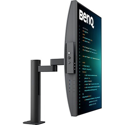 BenQ RD280UA Programming 28.2" Curved 4K UHD 60Hz LED Adaptive-Sync Monitor, HDR10, Height-Adjustable, Black