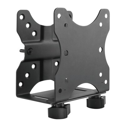Mount-It! Universal Mini PC, CPU & Thin Client Mount, Holds up to 11 lbs., Black (MI-7157)