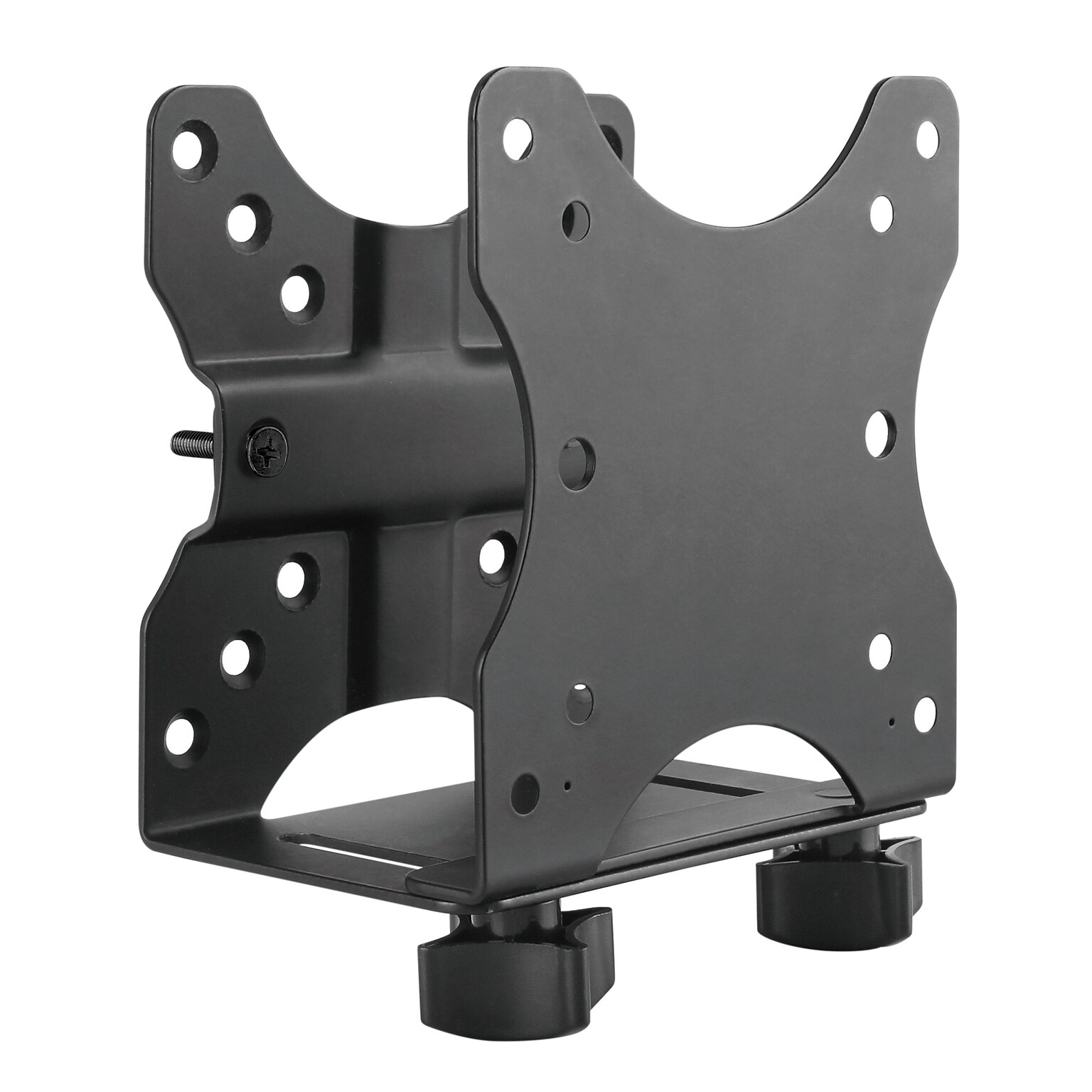 Mount-It! Universal Mini PC, CPU & Thin Client Mount, Holds up to 11 lbs., Black (MI-7157)