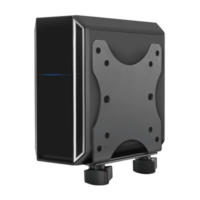 Mount-It! Universal Mini PC, CPU & Thin Client Mount, Holds up to 11 lbs., Black (MI-7157)