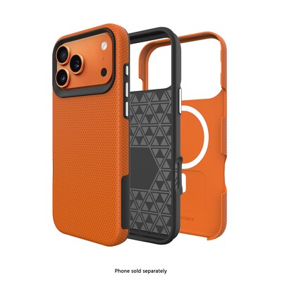 SaharaCase Armor Series Phone Case for iPhone 18 Pro, Shock Absorbing, Orange (CP01177)
