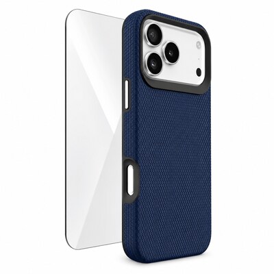 SaharaCase Armor Series Phone Case for iPhone 18 Pro, Shock Absorbing, Dark Blue (CP01176)