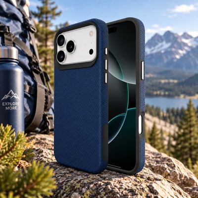 SaharaCase Armor Series Phone Case for iPhone 18 Pro, Shock Absorbing, Dark Blue (CP01176)