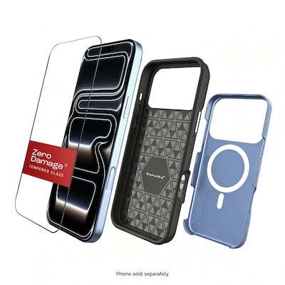 SaharaCase Armor Series Phone Case for iPhone 18 Pro Max, Shock Absorbing, Light Blue (CP01194)