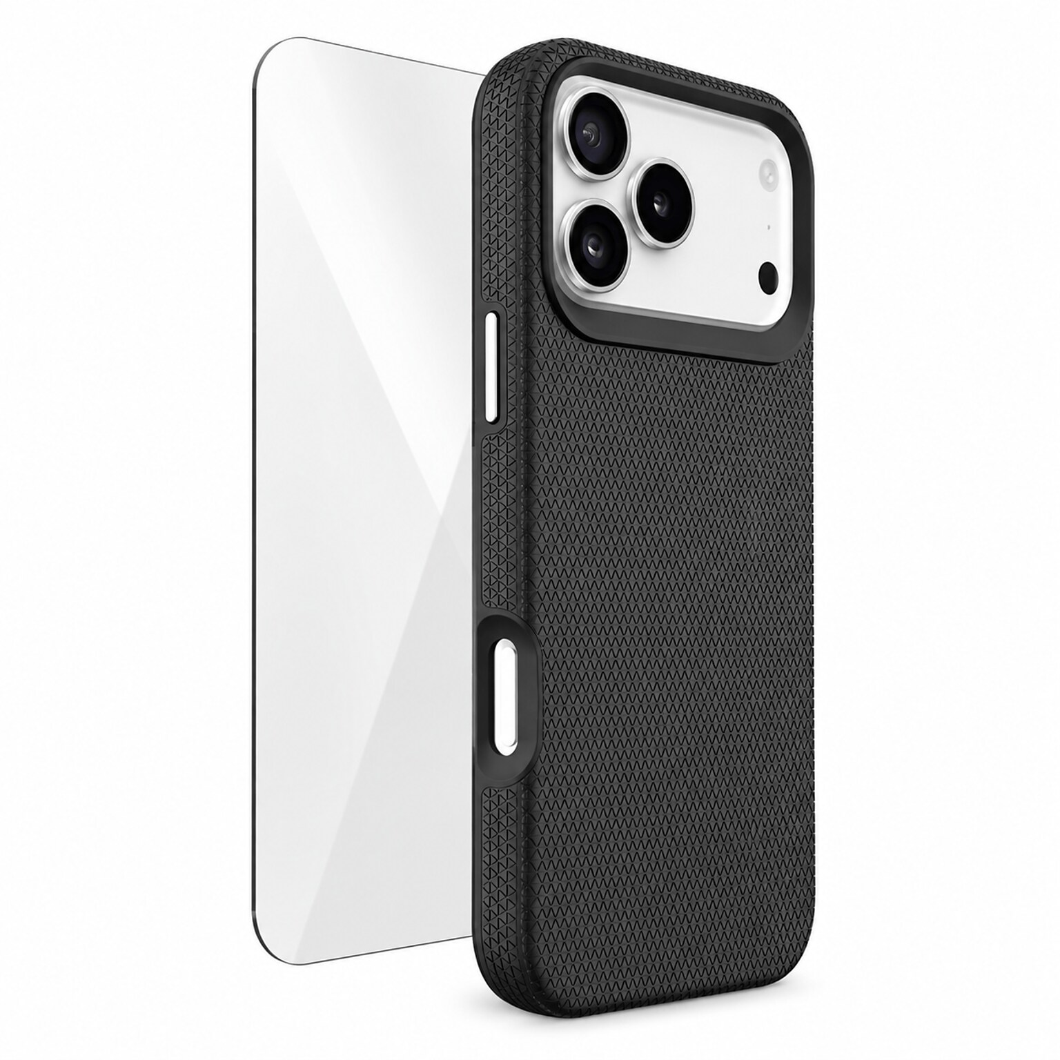 SaharaCase Armor Series Phone Case for iPhone 18 Pro Max, Shock Absorbing, Black (CP01193)