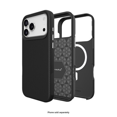 SaharaCase Armor Series Phone Case for iPhone 18 Pro Max, Shock Absorbing, Black (CP01193)