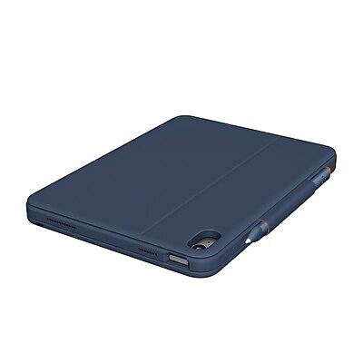 Logitech Rugged Combo 4c Touch 10.9" for iPad (10th Generation, A16), Classic Blue (920-014146)