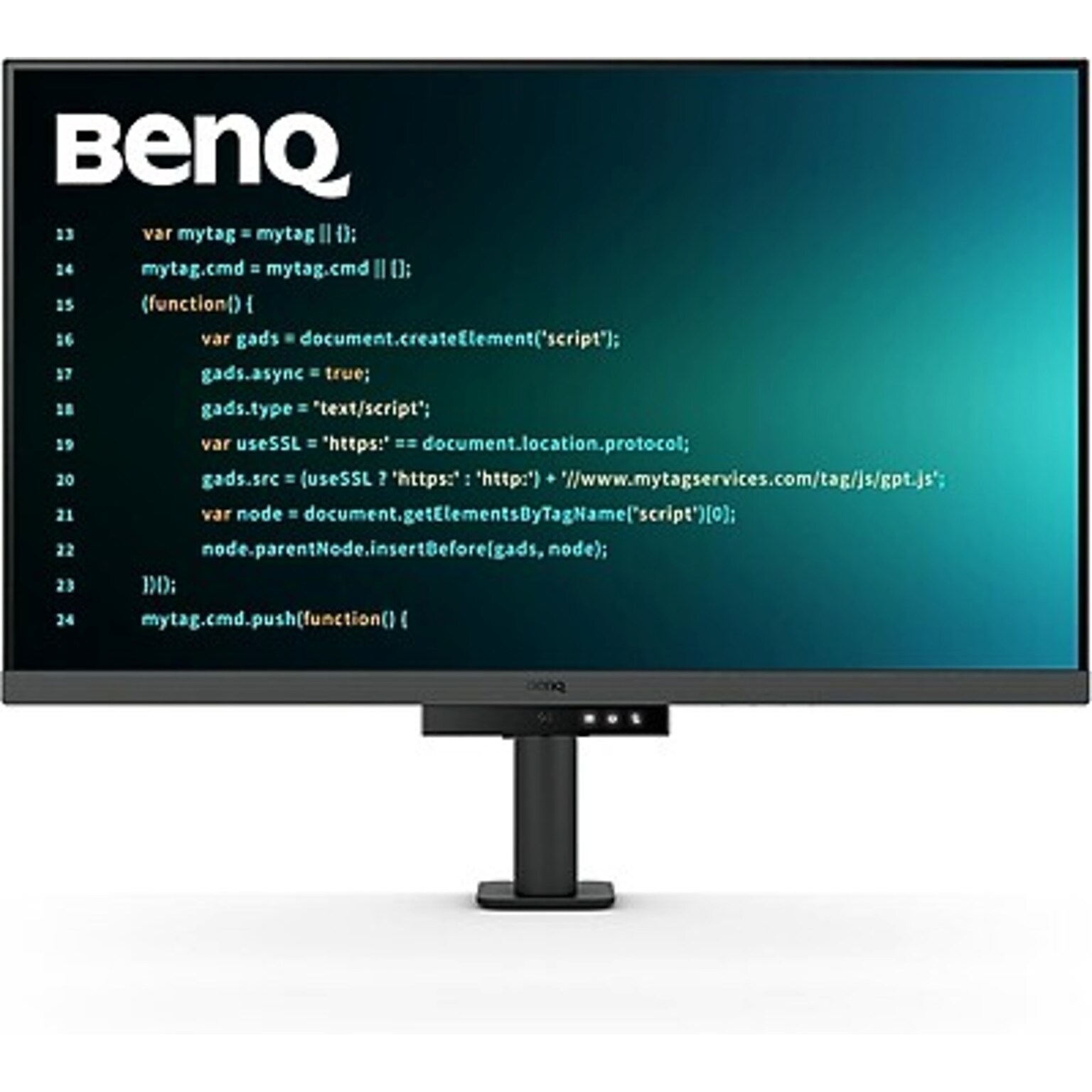 BenQ RD320UA Programming 32 UHD 4K IPS 60Hz Monitor, HDR10, Built-In Speaker, Height Adjustable, Black