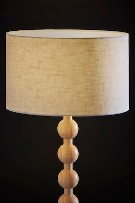Adesso Orchard Collection 28.25" Incandescent Table Lamp, Natural (3931-12)