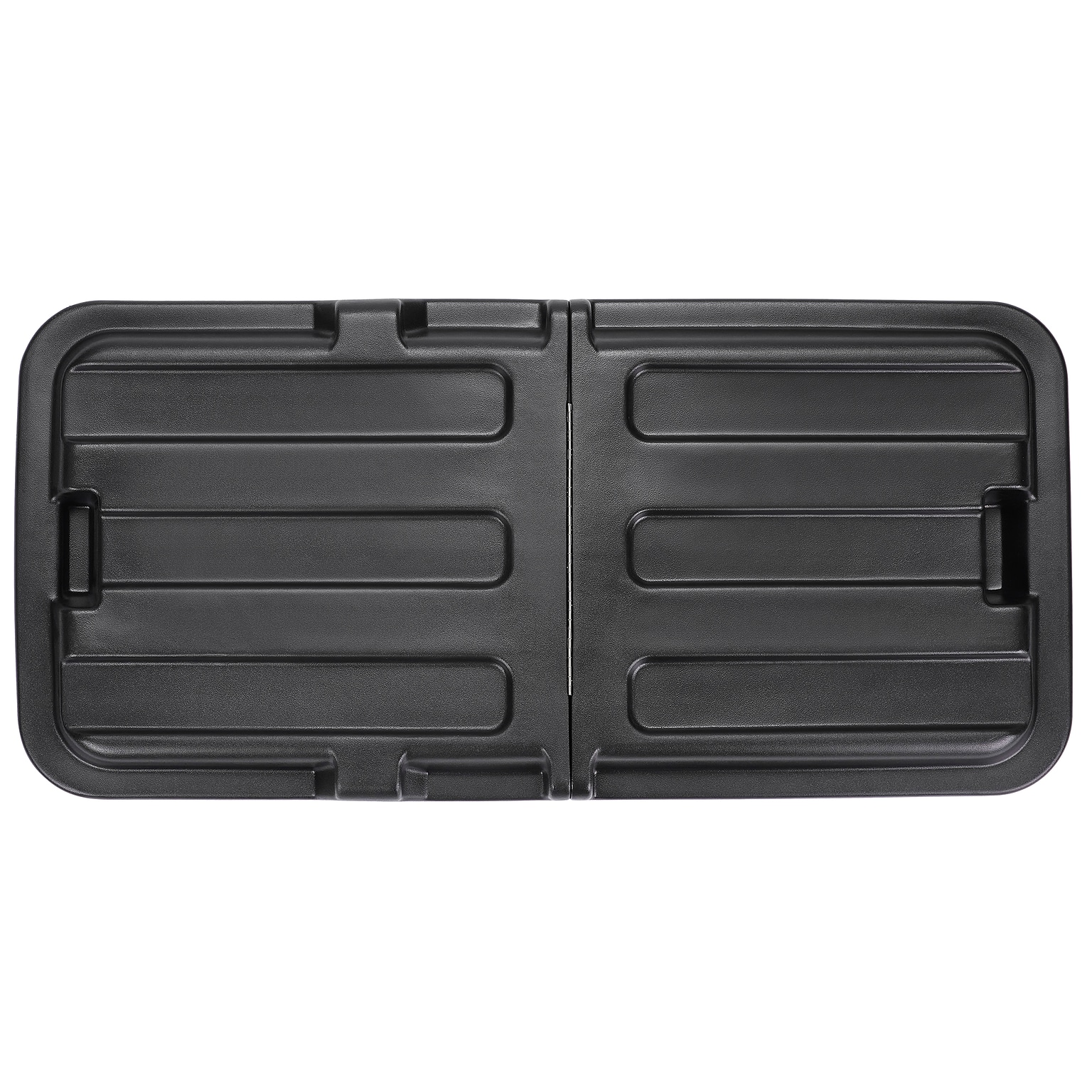 Alpine Industries Hinged Tilt Truck Lid, 1/2 Cubic Yard, Black, (500-12HL-BLK)