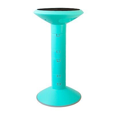 Storex Plastic Kids Wiggle Stool, Teal (STX00325U01C)