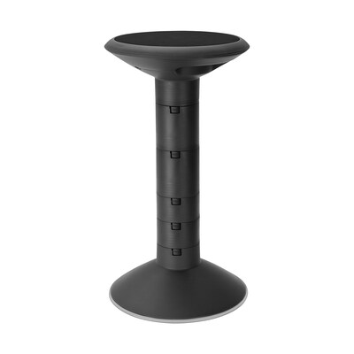 Storex Plastic Kids Wiggle Stool, Black (STX00320U01C)