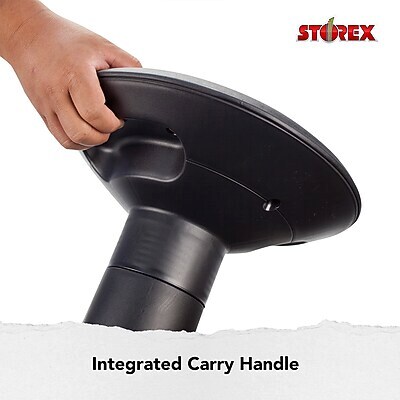 Storex Plastic Kids Wiggle Stool, Black (STX00320U01C)
