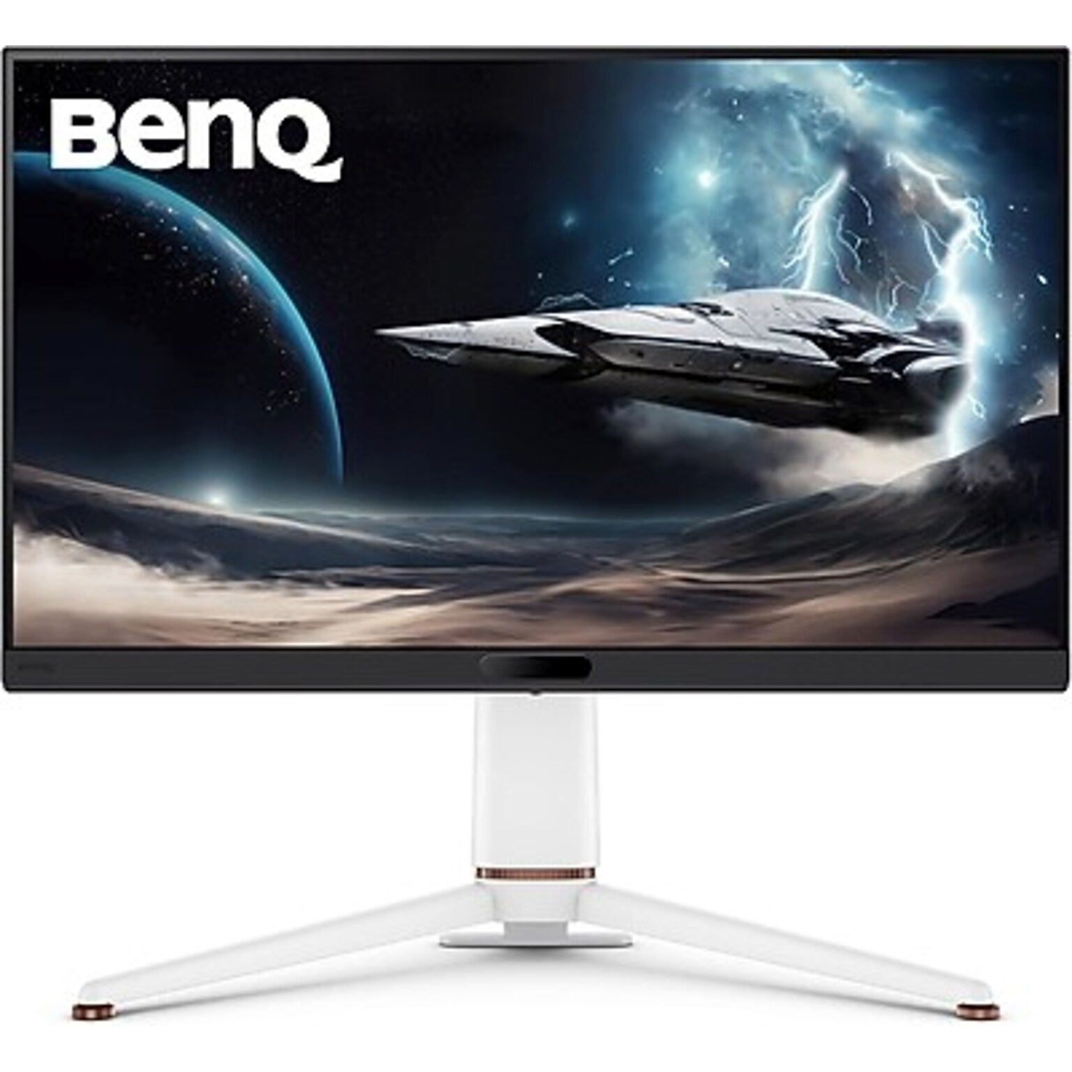 BenQ MOBIUZ 27 4K UHD IPS 165Hz AMD FreeSync Gaming Monitor, Built-In Speaker, Height Adjustable, White (EX271U)