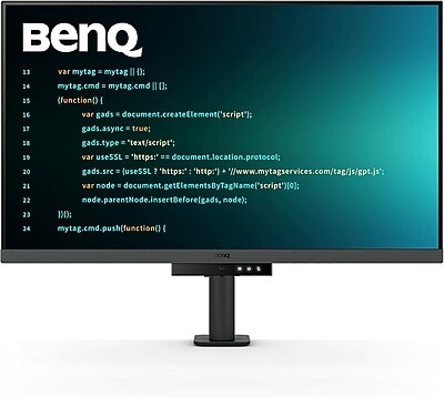 BenQ RD320U Programming 32 4K UHD IPS 60Hz Monitor, HDR10, Built-In Speaker, Height Adjustable, Metal Grey