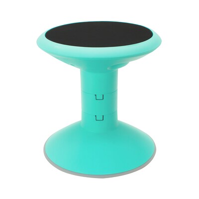 Storex Plastic Kids Wiggle Stool, Teal (STX00306U01C)