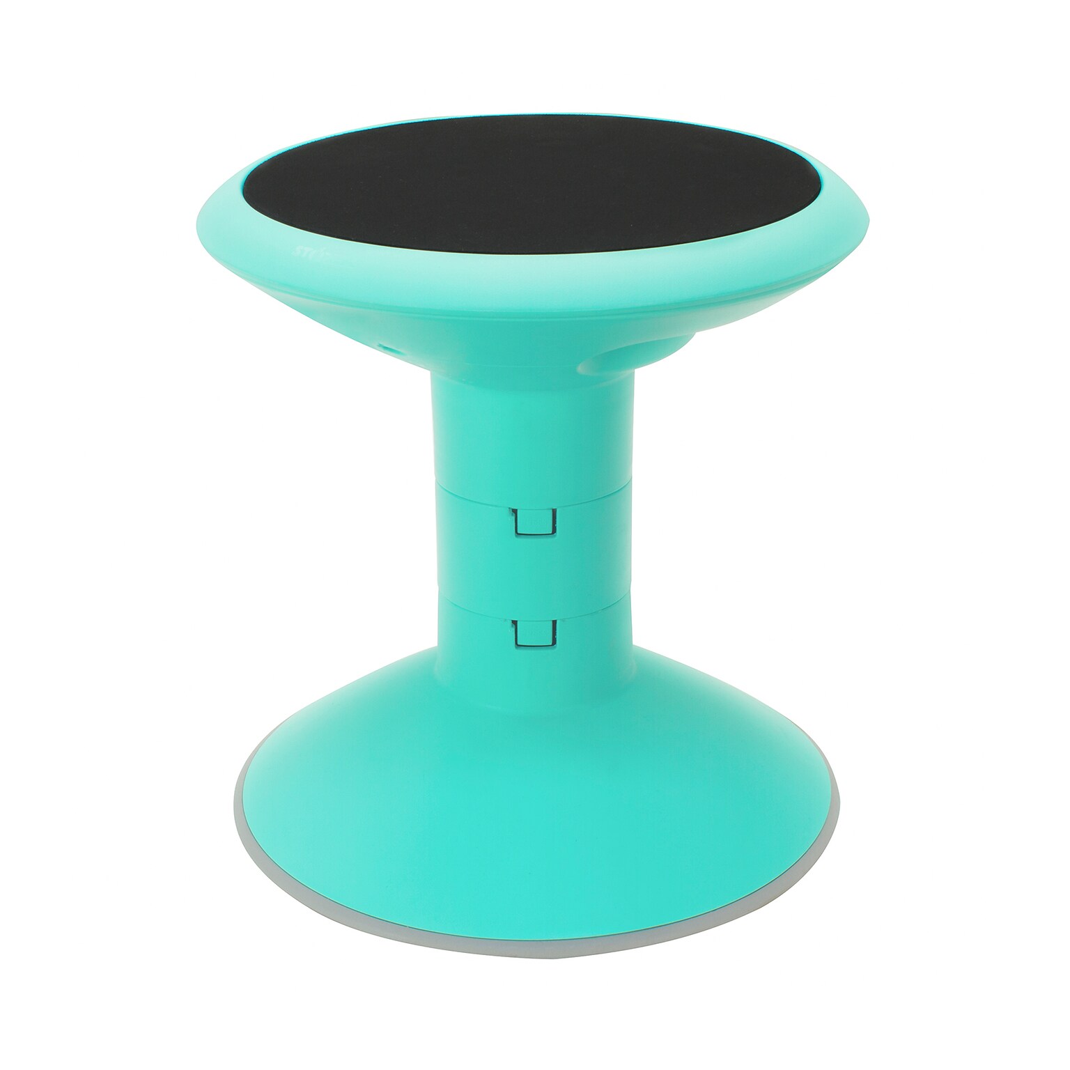Storex Plastic Kids Wiggle Stool, Teal (STX00306U01C)