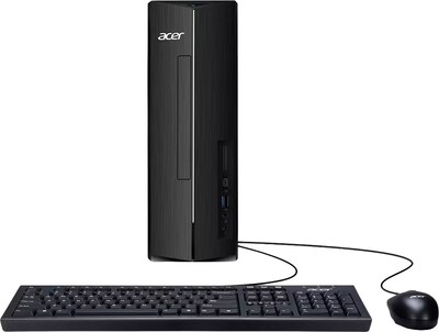 Acer Aspire XC-1715 Desktop Computer, Intel Core N150, 8GB RAM, 512GB SSD, Windows 11 Home (DT.BTWAA.001)
