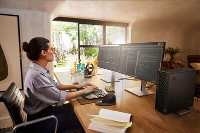 HP EliteDesk 8 G1i Desktop Computer, Intel Core Ultra 7 265, 16GB RAM, 256GB SSD, Windows 11 Pro (CR5S7UA#ABA)
