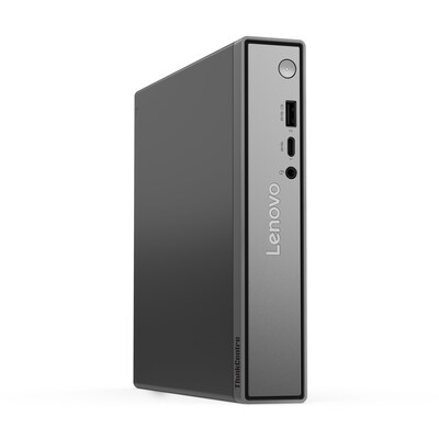 Lenovo ThinkCentre neo 55q Gen 6 Mini Desktop Computer, AMD Ryzen 5 220, 8GB RAM, 512GB SSD, Windows 11 Pro (13GN001VUX)