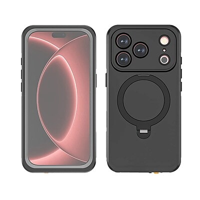SaharaCase Oasis Series Phone Case for iPhone 18 Pro Max, Shock Absorbing, Black (CP01204)