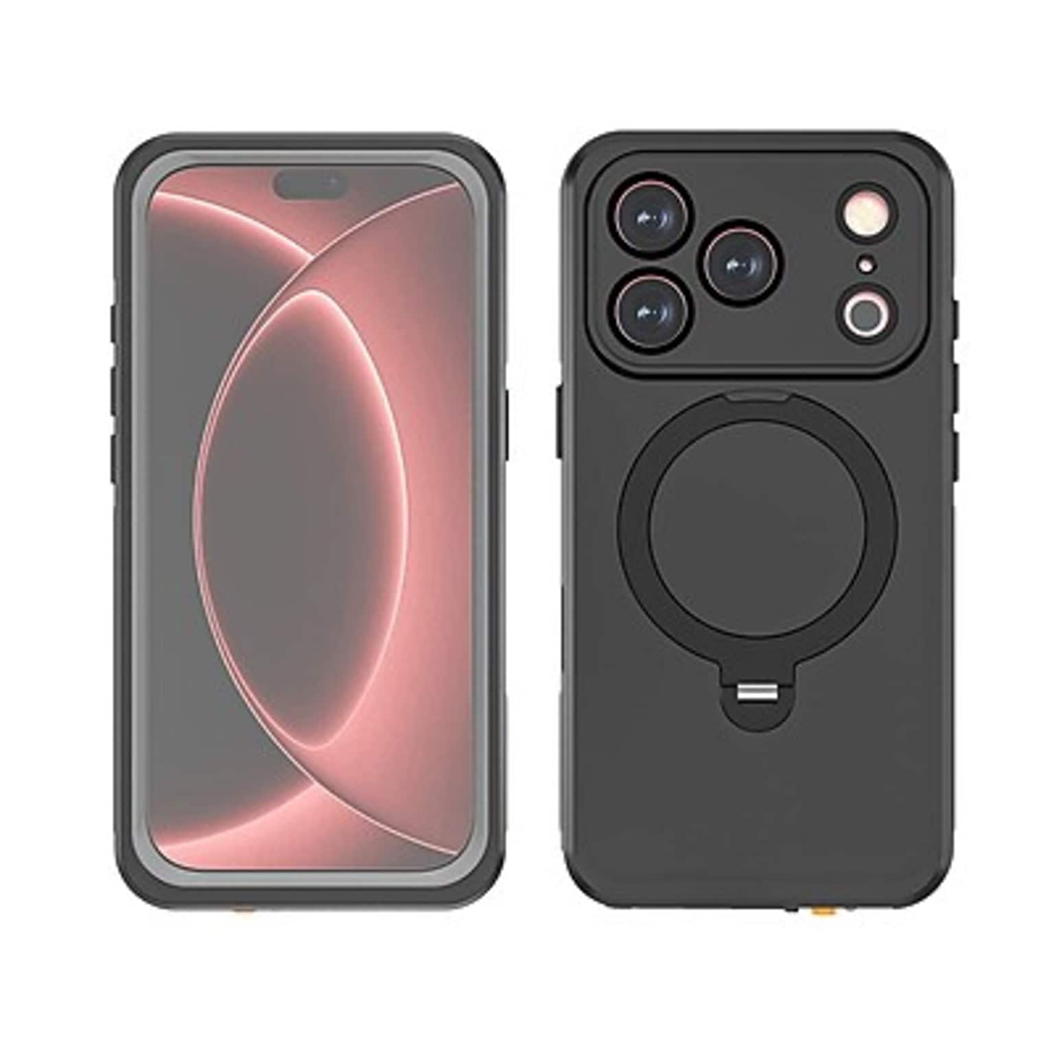 SaharaCase Oasis Series Phone Case for iPhone 18 Pro Max, Shock Absorbing, Black (CP01204)