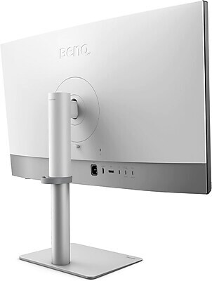 BenQ PD3226G Designer 32 4K UHD IPS 144Hz Monitor, HDR10, Built-In Speaker, Height Adjustable, White