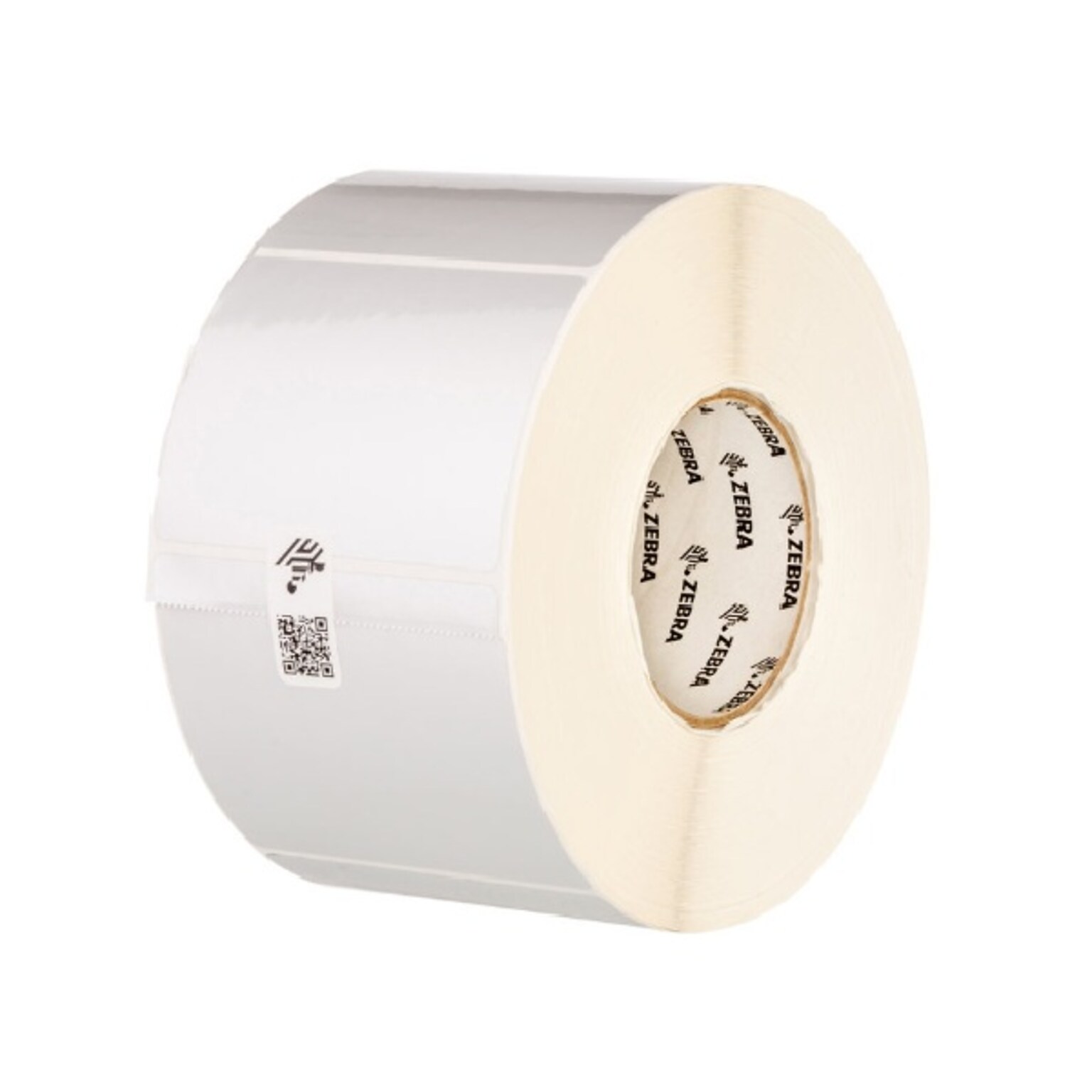 Zebra Z-Ultimate 4000T Thermal Transfer 1.5 x 0.5 Polyester Label, Silver, 10000 Labels/Roll, 5 Rolls (10023349)