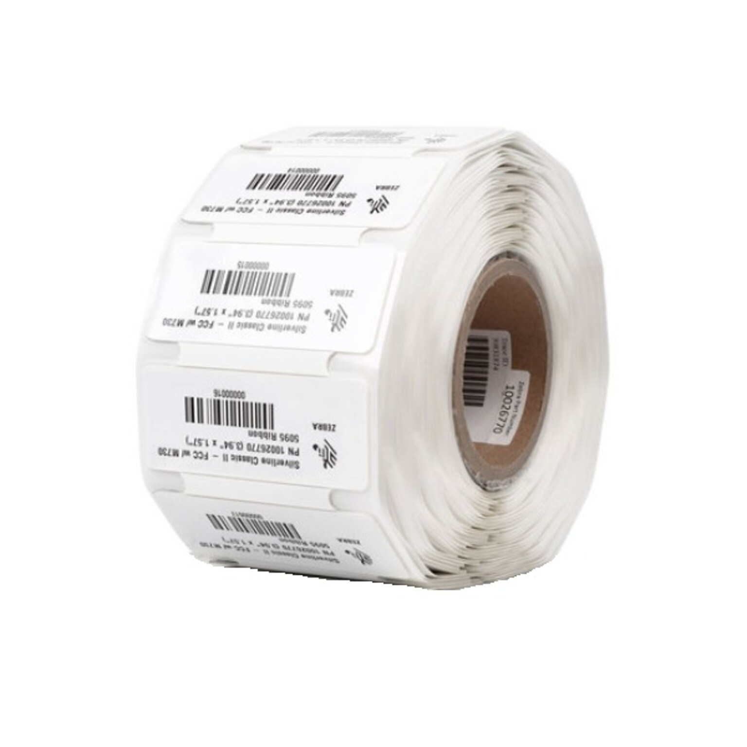 Zebra Silverline Clasic II Thermal Transfer 3.94 x 1.575 RFID Synthetic Label, 250 Labels/Roll, 1 Roll (10026770)
