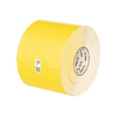 Zebra Z-Perform 2000T Thermal Transfer 4 x 6 Paper Label, Fluorescent Orange, 1000 Labels/Roll, 4 Rolls (10006208-7)